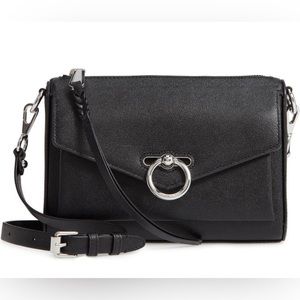 Rebecca Minkoff tomato Red Cross body, outside like new some use inside